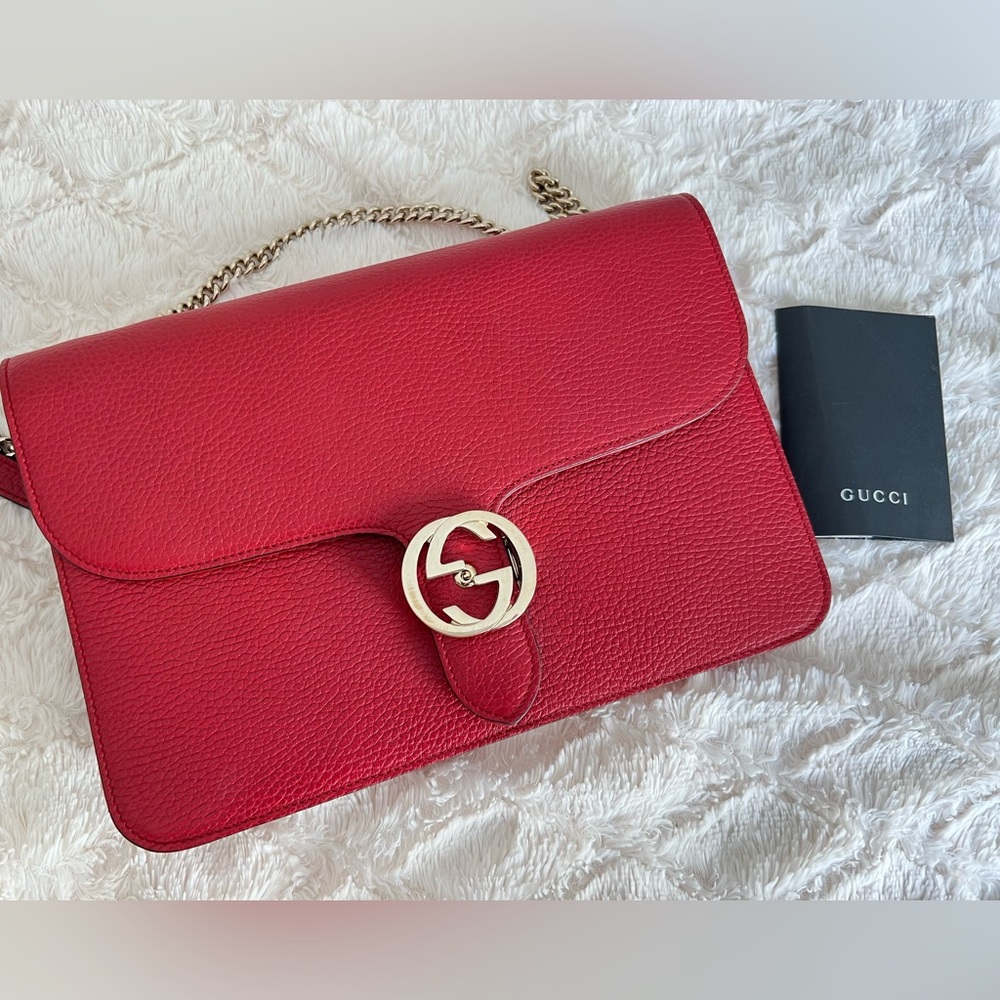 Gucci red bag shoulder bag